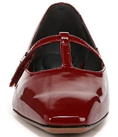 Sarto by Franco Sarto Carmela Patent Leather T-Strap Flats