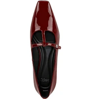 Sarto by Franco Sarto Carmela Patent Leather T-Strap Flats