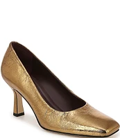 Sarto by Franco Sarto Flexa Aela Metallic Crinkle Leather Pumps