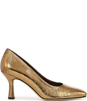 Sarto by Franco Sarto Flexa Aela Metallic Crinkle Leather Pumps