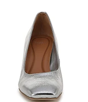 Sarto by Franco Sarto Flexa Aela Metallic Crinkle Leather Pumps