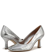 Sarto by Franco Sarto Flexa Aela Metallic Crinkle Leather Pumps