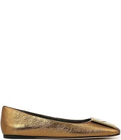 Sarto by Franco Sarto Flexa Amaya3 Metallic Leather Ballet Flats