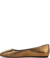 Sarto by Franco Sarto Flexa Amaya3 Metallic Leather Ballet Flats