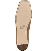 Sarto by Franco Sarto Flexa Amaya3 Metallic Leather Ballet Flats