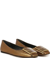 Sarto by Franco Sarto Flexa Amaya3 Metallic Leather Ballet Flats