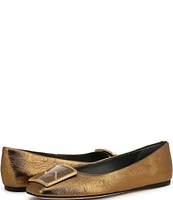 Sarto by Franco Sarto Flexa Amaya3 Metallic Leather Ballet Flats