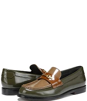 Sarto by Franco Sarto Riley Hardware Detail Colorblock Leather Loafers