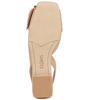 Sarto by Franco Sarto Tracy Leather Slingback Flats