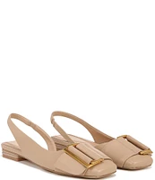 Sarto by Franco Sarto Tracy Leather Slingback Flats