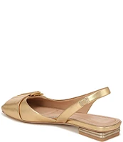 Sarto by Franco Sarto Tracy Leather Slingback Flats