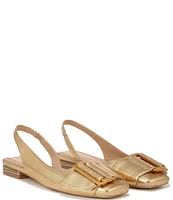 Sarto by Franco Sarto Tracy Leather Slingback Flats