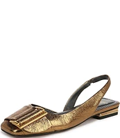 Sarto by Franco Sarto Tracy Leather Slingback Flats