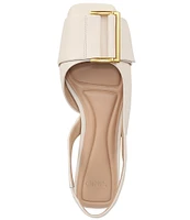 Sarto by Franco Sarto Tracy Leather Slingback Flats