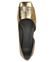 Sarto by Franco Sarto Tracy Metallic Leather d'Orsay Flats