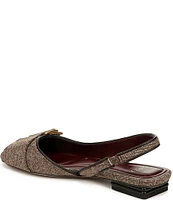 Sarto by Franco Sarto Tracy Sling2 Herringbone Slingback Flats