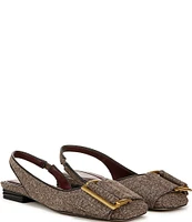 Sarto by Franco Sarto Tracy Sling2 Herringbone Slingback Flats