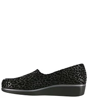 SAS Bliss Leopard Print Flex Fabric Slip-Ons