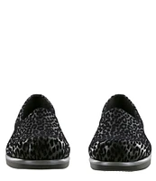 SAS Bliss Leopard Print Flex Fabric Slip-Ons