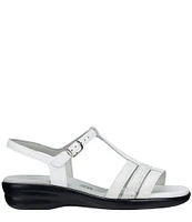 SAS Capri Comfort Metallic Strap Sandals