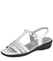 SAS Capri Comfort Metallic Strap Sandals