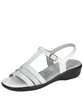 SAS Capri Comfort Metallic Strap Sandals