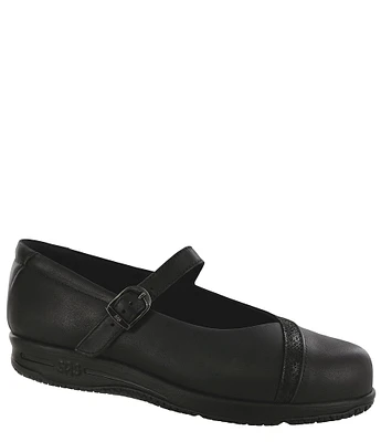 SAS Clare Leather Mary Jane Loafers