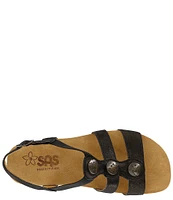 SAS Clover Leather Sandals