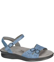 SAS Duo Leather Buckle Detail Sandals