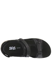 SAS Embark Leather Heel Strap Speckled Sport Sandals