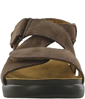 SAS Huggy Suede Adjustable Sandals