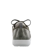 SAS Marnie Snake Print Lace-Up Sneakers