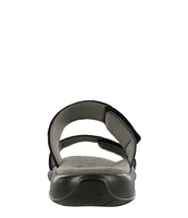 SAS Nudu Leather Dot Printed Leather Slides