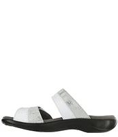 SAS Nudu Leather Printed Slides