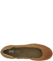 SAS Radiant Leather Ballerina Slip-Ons