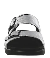 SAS Relaxed Leather Buckle Strap Dad Sandals