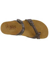 SAS Shelly Leather Toe Loop Sandals