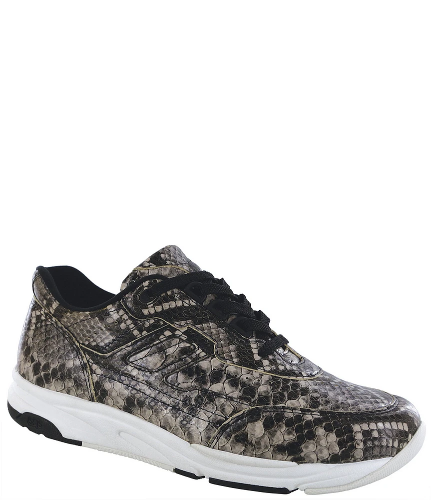 SAS Women's Tour II Snake Print Lace-Up Sneakers