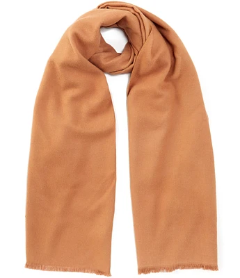 SASSO + SMYTH Cashmere Solid Wrap Scarf