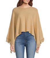 SASSO + SMYTH Fringe Poncho