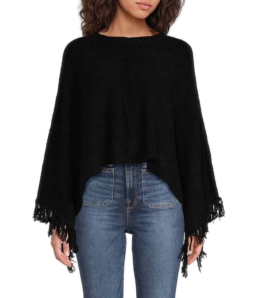 SASSO + SMYTH Fringe Poncho