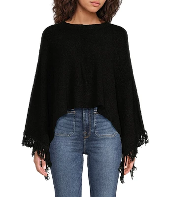 SASSO + SMYTH Fringe Poncho