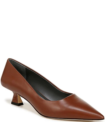 Sarto by Franco Sarto Diva Leather Kitten Heel Pumps