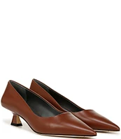 Sarto by Franco Sarto Diva Leather Kitten Heel Pumps