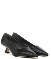 Sarto by Franco Sarto Diva Leather Kitten Heel Pumps