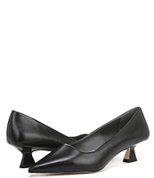 Sarto by Franco Sarto Diva Leather Kitten Heel Pumps