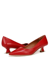 Sarto by Franco Sarto Diva Leather Kitten Heel Pumps