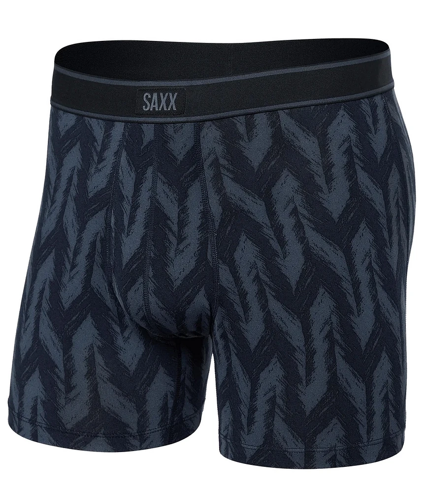 SAXX Big & Tall Daytripper Printed 5#double; Inseam Boxer Briefs