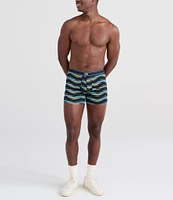 SAXX Daytripper Broadcast-Stripe/Solid 5#double; Inseam Boxer Briefs 2-Pack