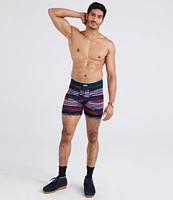 SAXX Daytripper Relaxed Fit Abstract Stripes 5#double; Inseam Boxer Briefs